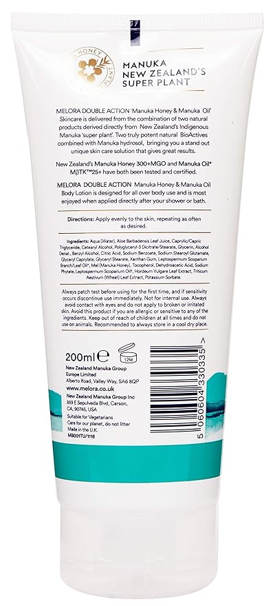 Manuka & Honey Oil Body Lotion, 7 Fluid Ounces (Pack Of 1)