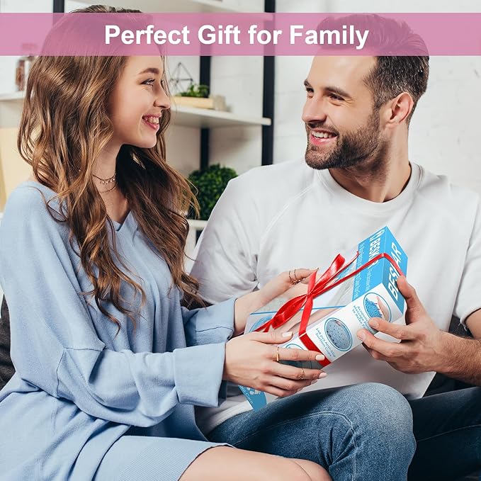 BESKAR 2Pack Shower Foot Scrubber Mat, Foot Scrubbers for Use in Shower, Cleaning & Exfoliating Your Feet No Bend