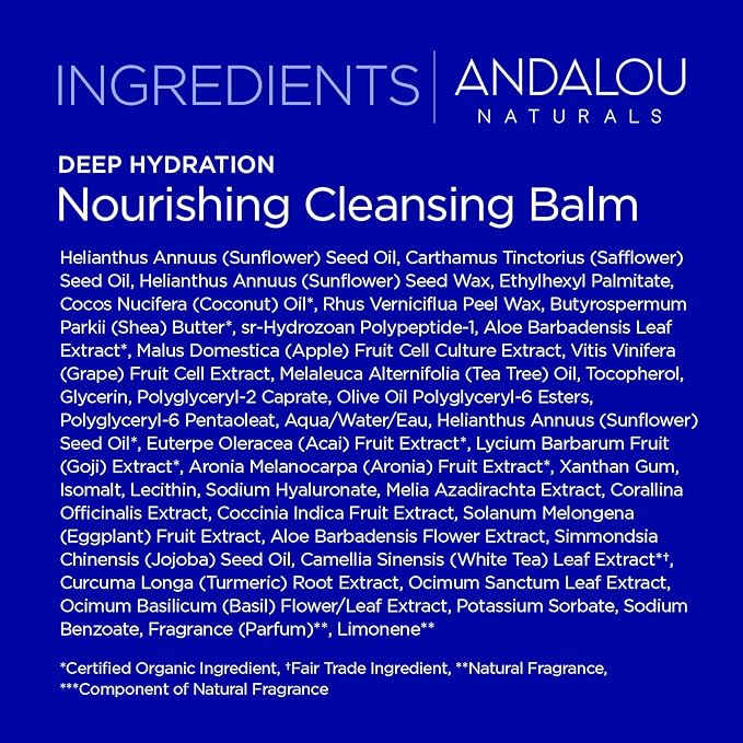 DEEP HYDRATION Nourishing Cleansing Balm