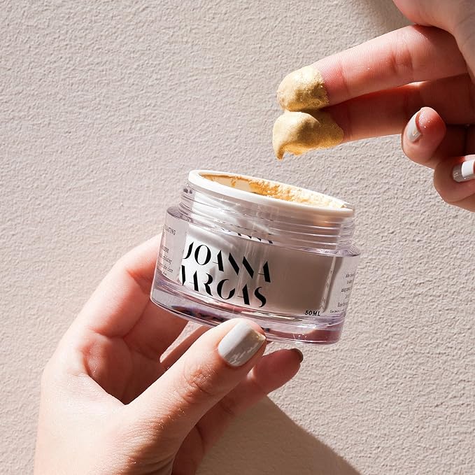 Joanna Vargas Exfoliating Face Mask for Women - Pore Cleansing Face Mask with Kaolin Clay & Volcanic Ash - Facial Cleanser & Gentle Exfoliator for Face - Purifying Facial Exfoliator for Glowing Skin