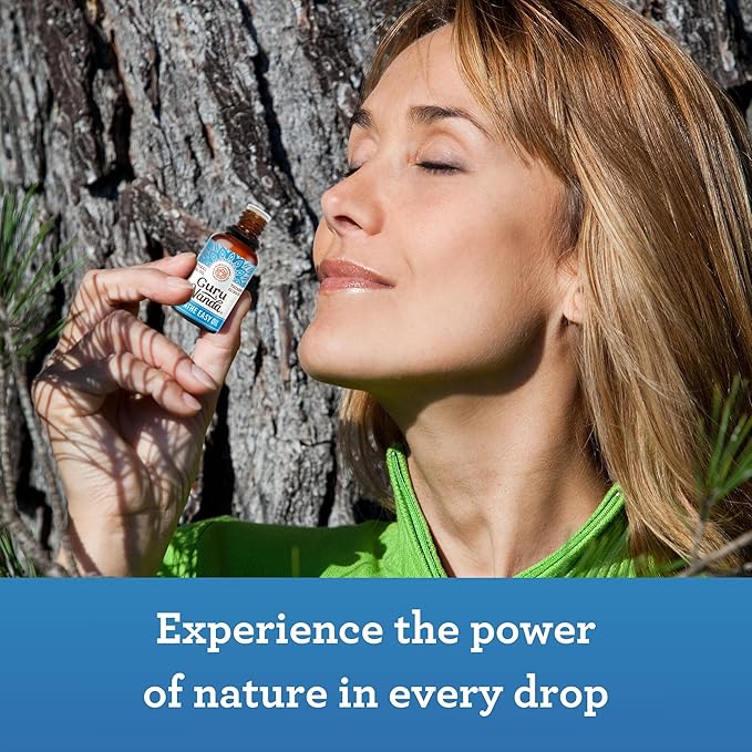 GuruNanda Breathe Easy Essential Oil - Nasal Congestion Relief with Pure Eucalyptus, Aromatherapy Blend for Healthy Breathing (15 ml)