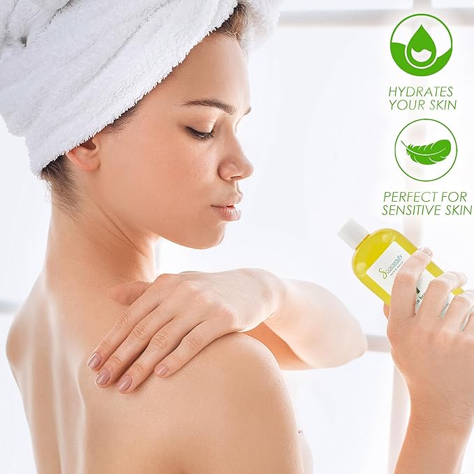 Rice BRAN Oil Cold Pressed Unrefined | 100% Natural Available in Bulk | Carrier for Essential Oils, Face, Skin, Hair Moisturizer, Soap Making | 16 fl oz