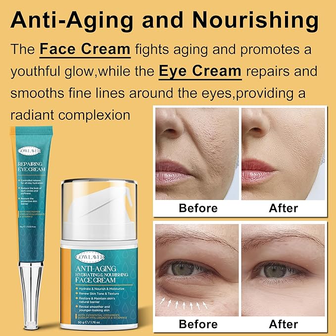 Skin Care Set for Teens Womens,Anti-Aging Deeply Hydrates Repairs Skincare Gift Set for All Skin,Facial Skin Care Products Routine Kit Christmas Beauty Gift Set for Women Stocking Stuffers