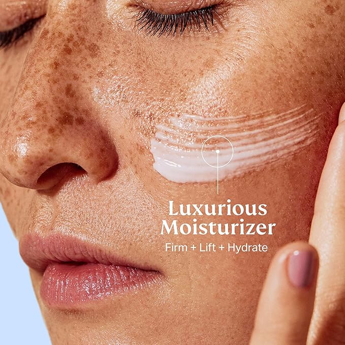 Anti-Aging Moisturizer Face Cream and Tighten and Lift Neck Cream - Facial Moisturizer for Women - Skin-Firming Wrinkle Formula with Retinol - PM Moisturizer for Face, Neck and Décolleté