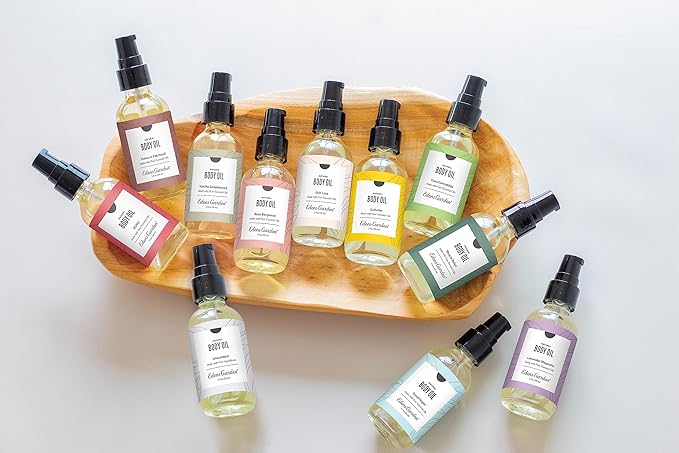 Edens Garden Unscented Bath & Body Oil – Gentle Moisturizer with Pure Vitamin E, Coconut Oil & Camellia Seed Oil for Sensitive Skin – After Shower Hydrating Formula for Men & Women, 2 fl oz (59 ml)