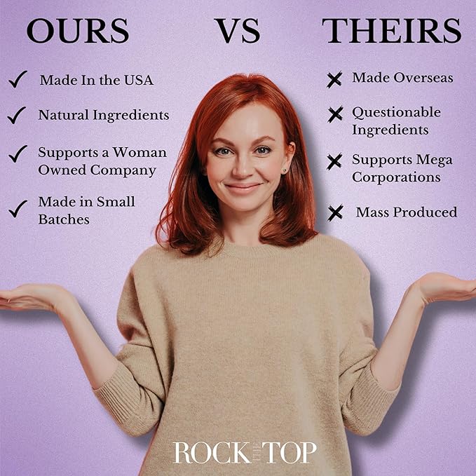 USA Made | 6 Lavender Self Care Gifts for Women, Bath Bombs (Truffles), Plant Based Dry Brush Body Brush Loofah, Epsom Salt Bath Soak, Handmade Soap, Herbal Bath Tea, Self Care Gift Box.