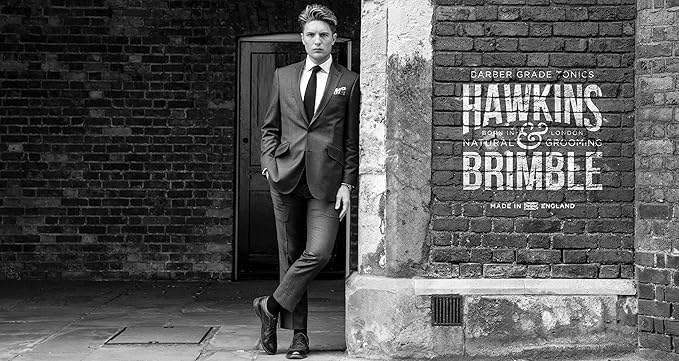 Hawkins & Brimble - Under Eye Cream for Mens, 20ml - Mens Dark Circles Eye Cream - Eye Repair Cream for Puffy Eyes, Energising, Hydrating, Anti Ageing & Anti Wrinkle - Late Night Recovery 40's & 50's