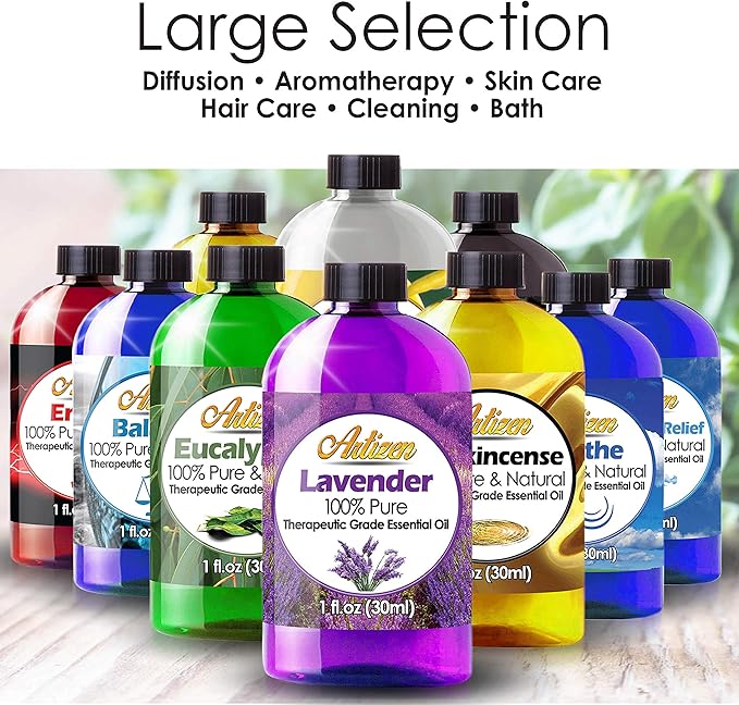 Artizen 4oz Oils - Eucalyptus Essential Oil - 4 Fluid Ounces