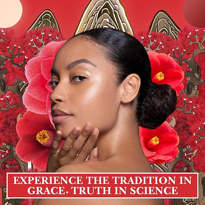 Camellia Retinol Eye Cream with Hyaluronic Acid | Daily Korean Eye Cream, Hydrating Eye Cream to Reduce Wrinkles, Fine Lines, Dark Spots & Eye Bags | No Animal Trials (0.67 fl oz)