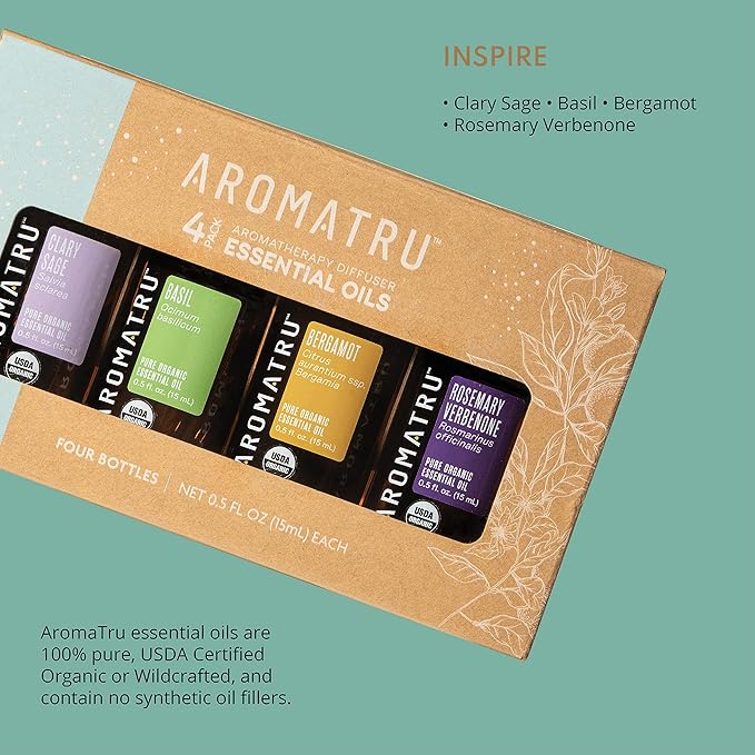 Essential Oil Kits - Organic and Wildcrafted – No Synthetic Fillers – ISO Lab Certified for Purity – Ethically Sourced from Sustainable Origins