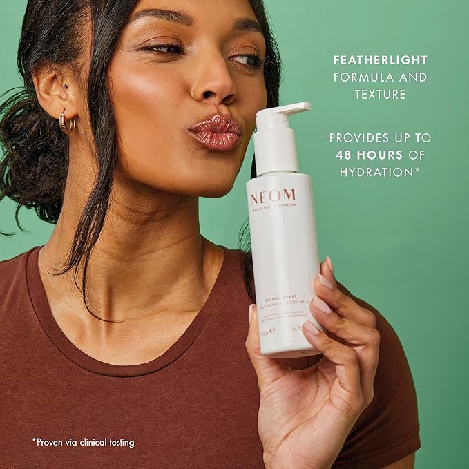 Neom- Multi-Mineral Body Milk 200ml (Spearmint, Rosemary & Eucaplyptus) | Magnesium, Rosehip OIl & Chia Seed Oil | Moisturise, Nourish & Replenish | Vegan