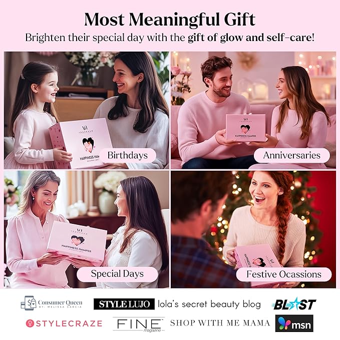 Spa Gifts for Women- Premium Self Care Spa Kit With Bath, Skin Care Sets & Self Care Items For Women - Ultimate Pampering Skin Care Set - Birthday Gifts - Spa Gift Baskets (Pack of 20)