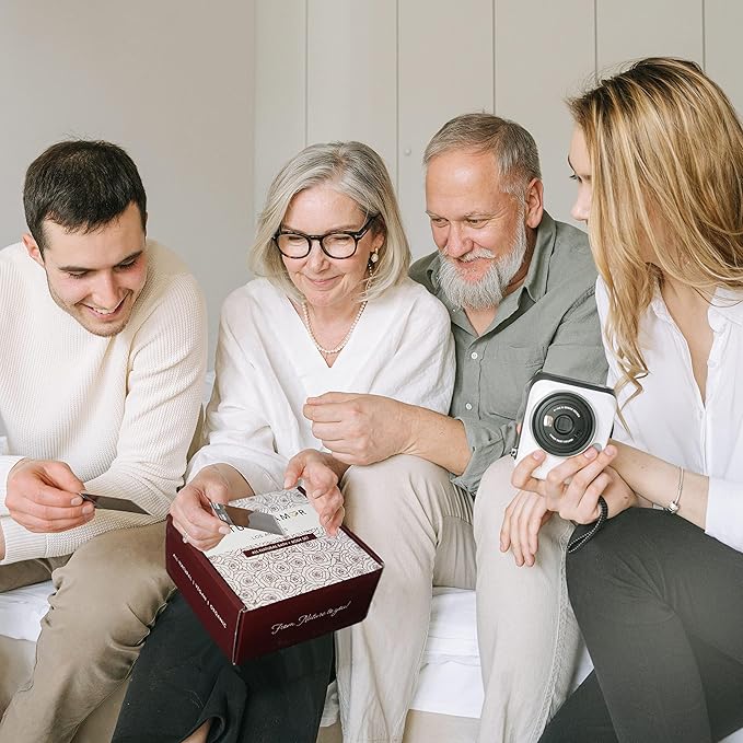 Natural Amor Relaxing Rose Spa Gifts for Women,Luxurious Bath Gift for her, 6pc Bath & Body Gift