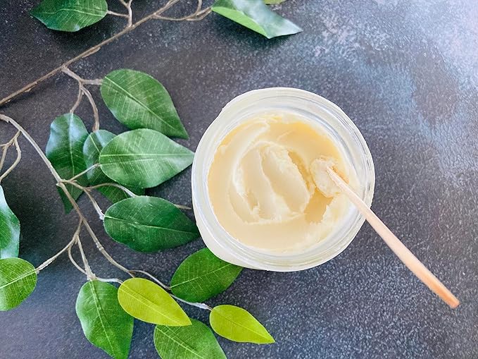 Tamanu Butter 8 oz Natural Moisturizer for Skin and Hair | Great for keeping whipped body butters soft and fluffy, lotions, salves and cremes