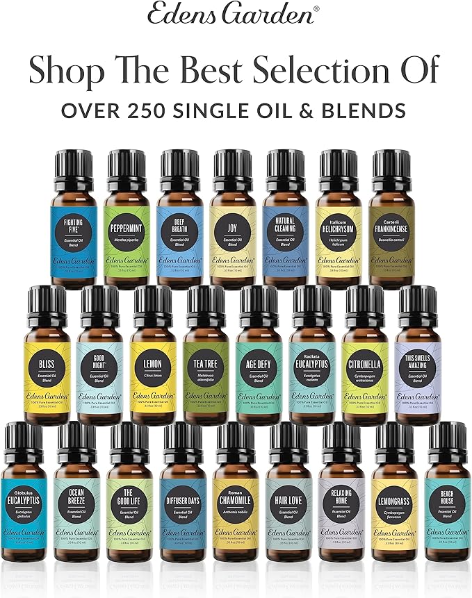 Edens Garden Healthy Scalp Essential Oil Blend- 100% Pure Premium Grade, Undiluted, Natural, Therapeutic, Aromatherapy, The Best for Skin, Face, Hair 10 ml (.33 fl oz)