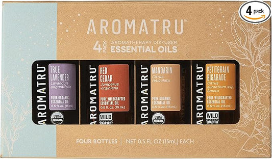 Essential Oil Kits - Organic and Wildcrafted – No Synthetic Fillers – ISO Lab Certified for Purity – Ethically Sourced from Sustainable Origins