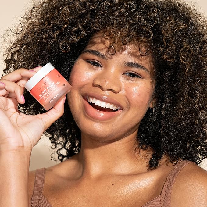 Pacifica Glow Baby Hydrodew Gel Moisturizer – Vitamin C & Niacinamide Dewy Face Gel for Glowing Skin, Lightweight Oil-Free Daily Moisturizer for Brightening & Hydration, Vegan & Clean Beauty Formula